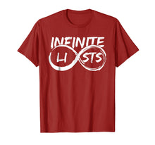 Ladda upp bild till gallerivisning, Infinite Lists Tshirt
