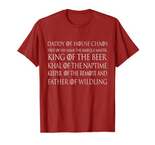 Ladda upp bild till gallerivisning, Father Of Wildling T-Shirts Daddy Of House Gift 124619
