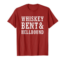Ladda upp bild till gallerivisning, Funny shirts V-neck Tank top Hoodie sweatshirt usa uk au ca gifts for Whiskey Bent And Hellbound T Shirt 1214118
