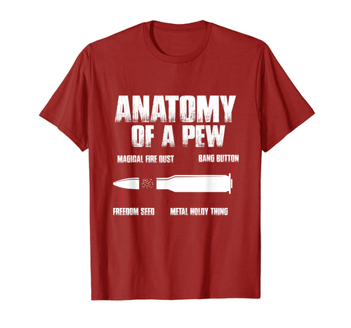 Funny shirts V-neck Tank top Hoodie sweatshirt usa uk au ca gifts for Anatomy Of A Pew Shirts Gun Hunting Hunter T-Shirt Gifts 2405527
