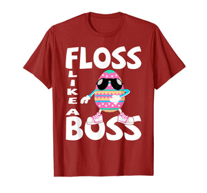 Funny shirts V-neck Tank top Hoodie sweatshirt usa uk au ca gifts for Cute Flossing Easter Egg Floss Like a Boss- T shirt Gifts 3272324