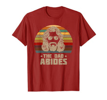 Ladda upp bild till gallerivisning, Mens The Dad Abides Retro Father's Day T-Shirt 79114
