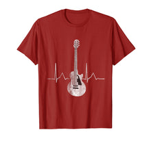 Ladda upp bild till gallerivisning, Funny shirts V-neck Tank top Hoodie sweatshirt usa uk au ca gifts for Heartbeat Guitar T-Shirt 1907101
