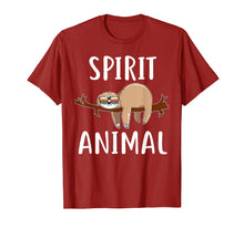 Ladda upp bild till gallerivisning, Funny shirts V-neck Tank top Hoodie sweatshirt usa uk au ca gifts for Sloth Spirit Animal T-Shirt - Funny Sloth Cool Lover Gift 1928492
