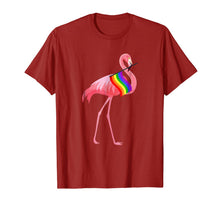 Ladda upp bild till gallerivisning, Gay Pride Pink Flamingo LGBT Pride Month T-Shirt 41313
