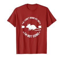 Ladda upp bild till gallerivisning, Funny shirts V-neck Tank top Hoodie sweatshirt usa uk au ca gifts for If I Cant Bring My Rat Funny Pet Rat or Mouse Gift T-Shirt W 2675962
