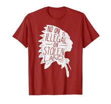Ladda upp bild till gallerivisning, Funny shirts V-neck Tank top Hoodie sweatshirt usa uk au ca gifts for No One is Illegal On Stolen Land Shirt Indigenous Immigrant 1363781
