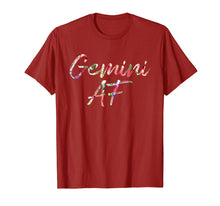 Ladda upp bild till gallerivisning, Funny shirts V-neck Tank top Hoodie sweatshirt usa uk au ca gifts for Birthday Gifts - Gemini AF Floral T-Shirt 399287
