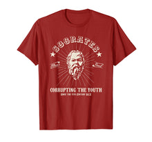 Ladda upp bild till gallerivisning, Funny shirts V-neck Tank top Hoodie sweatshirt usa uk au ca gifts for Socrates - Corrupting The Youth Funny Philosopher T Shirt 3786058
