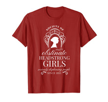 Ladda upp bild till gallerivisning, Funny shirts V-neck Tank top Hoodie sweatshirt usa uk au ca gifts for Society of Obstinate Headstrong Girls Jane Austen Shirt 2984620

