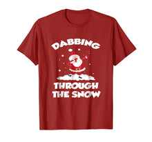 Ladda upp bild till gallerivisning, Funny shirts V-neck Tank top Hoodie sweatshirt usa uk au ca gifts for CUTE DABBING THROUGH THE SNOW T-SHIRT Funny Santa Has Swag 2099258
