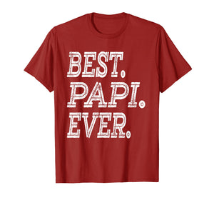 Funny shirts V-neck Tank top Hoodie sweatshirt usa uk au ca gifts for Best Papi Ever T-Shirt Fathers Day Gifts Dad Grandpa Men 3217552