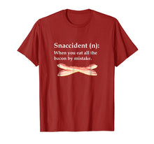 Ladda upp bild till gallerivisning, Funny shirts V-neck Tank top Hoodie sweatshirt usa uk au ca gifts for funny good bacon lovers shirt - Snaccident, bacon 1495113
