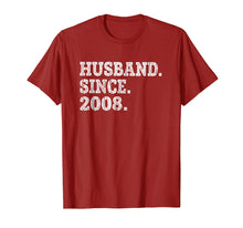 Ladda upp bild till gallerivisning, Funny shirts V-neck Tank top Hoodie sweatshirt usa uk au ca gifts for 11th Wedding Anniversary Gifts - Husband Since 2008 Shirt 1810864

