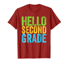 Ladda upp bild till gallerivisning, Hello Second Grade T-Shirt Funny 2nd Grade Back To School 104400
