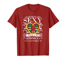 Ladda upp bild till gallerivisning, Funny shirts V-neck Tank top Hoodie sweatshirt usa uk au ca gifts for Cute I Heart Dominica Flag Sexy T-Shirt 2146216
