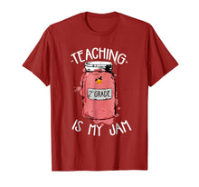 Ladda upp bild till gallerivisning, Teaching 2nd Grade Is My Jam Shirt Funny Teacher Shirt 797817
