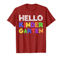 Ladda upp bild till gallerivisning, Hello Kindergarten T-Shirt Back To School Gift Shirt 1688123
