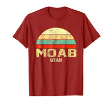 Ladda upp bild till gallerivisning, Moab UT Utah Vintage Retro Sunset Tee T Shirt 900168
