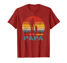 Ladda upp bild till gallerivisning, Mens Papa Man Myth Legend Papa Shirt For Mens Dad Father 58578
