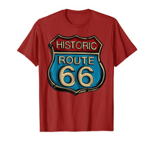 Ladda upp bild till gallerivisning, Funny shirts V-neck Tank top Hoodie sweatshirt usa uk au ca gifts for Historic Route 66 - Road Sign Highway T-Shirt 1238954
