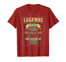 Ladda upp bild till gallerivisning, Funny shirts V-neck Tank top Hoodie sweatshirt usa uk au ca gifts for 80th Birthday Gifts The Man Myth Legend April 1939 T-Shirt 2665195
