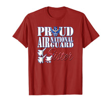 Ladda upp bild till gallerivisning, Funny shirts V-neck Tank top Hoodie sweatshirt usa uk au ca gifts for Proud Air National Guard Sister Shirt USA Air Force Women 2738279
