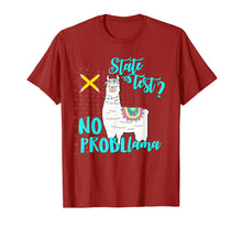 Ladda upp bild till gallerivisning, Funny shirts V-neck Tank top Hoodie sweatshirt usa uk au ca gifts for Llama funny motivational state test day tshirt for students 1386313
