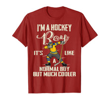 Ladda upp bild till gallerivisning, Hockey Boy Gifts Funny Dabbing Player Shirt Boys Kids Bzr
