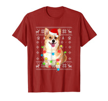 Ladda upp bild till gallerivisning, Funny shirts V-neck Tank top Hoodie sweatshirt usa uk au ca gifts for Corgi Christmas Ugly Sweater Style Dog Xmas Gift T-Shirt 1983372
