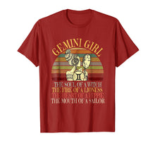 Ladda upp bild till gallerivisning, Funny shirts V-neck Tank top Hoodie sweatshirt usa uk au ca gifts for Gemini Girl Zodiac Sign T Shirt May &amp; June Birthday Women 314895
