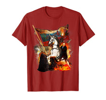 Ladda upp bild till gallerivisning, Funny shirts V-neck Tank top Hoodie sweatshirt usa uk au ca gifts for Vladimir Putin Riding Unicorn Epic Russian Flag T-shirt 2245363
