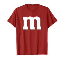 Ladda upp bild till gallerivisning, Simple Minimal Matching Group Lowercase Letter M Apparel T-Shirt 254262
