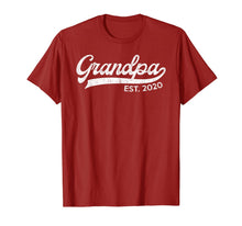Ladda upp bild till gallerivisning, Gift for Grandpa 2020 Proud Grandpa - Gender Reveal T Shirt 132795
