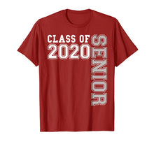 Ladda upp bild till gallerivisning, Senior 2020 Class of 20 ~ Cute High School Graduation Gift T-Shirt 361029
