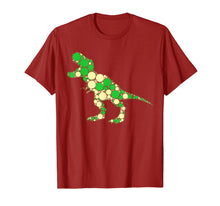 Ladda upp bild till gallerivisning, Green Polka Dot T Rex Dinosaur - International Dot Day Gifts T-Shirt 87954
