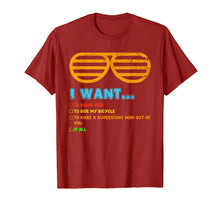 Ladda upp bild till gallerivisning, Music lover Gift I Want It All Music T-Shirt 85763
