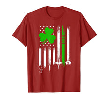 Ladda upp bild till gallerivisning, American Flag Shamrock Nurse St Patrick&#39;s Day Gifts TShirt466086
