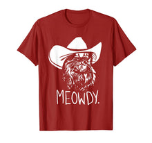 Ladda upp bild till gallerivisning, Meowdy Texas Cat Meme  T-Shirt 109449
