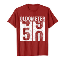 Ladda upp bild till gallerivisning, Oldometer 49-50 Tee 50th Birthday Funny Gift Men Women T-Shirt 252519
