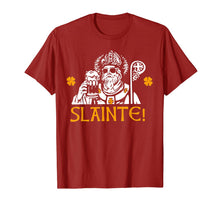 Ladda upp bild till gallerivisning, Slainte Irish Gaelic Cheers St. Patrick's Day TShirt287621
