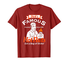 Ladda upp bild till gallerivisning, Dicks Famous Hot Nuts Eat a Bag of Dicks T-Shirt 314729
