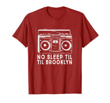 Ladda upp bild till gallerivisning, Funny shirts V-neck Tank top Hoodie sweatshirt usa uk au ca gifts for No Sleep Til Brooklyn old school boombox T-Shirt 94133
