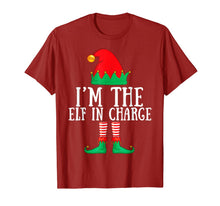 Ladda upp bild till gallerivisning, I'm The Elf in Charge Matching Family Group Christmas Gifts T-Shirt-2134025
