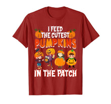 Ladda upp bild till gallerivisning, I Feed The Cutest Pumpkins In The Patch Lunch Lady Halloween T-Shirt 344535
