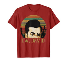 Ladda upp bild till gallerivisning, Ew David Retro Vintage T-Shirt 168374
