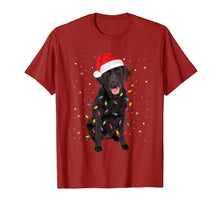 Ladda upp bild till gallerivisning, Christmas Labrador Retriever Dog Black Lab Lover Gifts T-Shirt-613466
