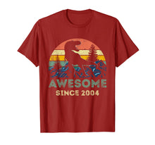 Ladda upp bild till gallerivisning, Funny 16th Birthday 16 Years Old Awesomne Since 2004 Gifts T-Shirt-3116841
