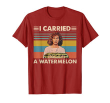 Ladda upp bild till gallerivisning, Funny shirts V-neck Tank top Hoodie sweatshirt usa uk au ca gifts for i carried a watermelon T-Shirt 443653

