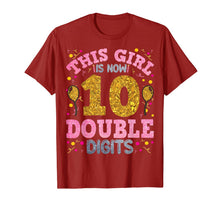 Ladda upp bild till gallerivisning, It's My 10th Birthday | This Girl Is Now 10 Years Old T-Shirt-172898
